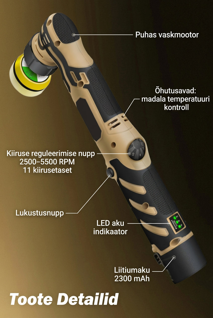 Akudega minipoleerimismasin