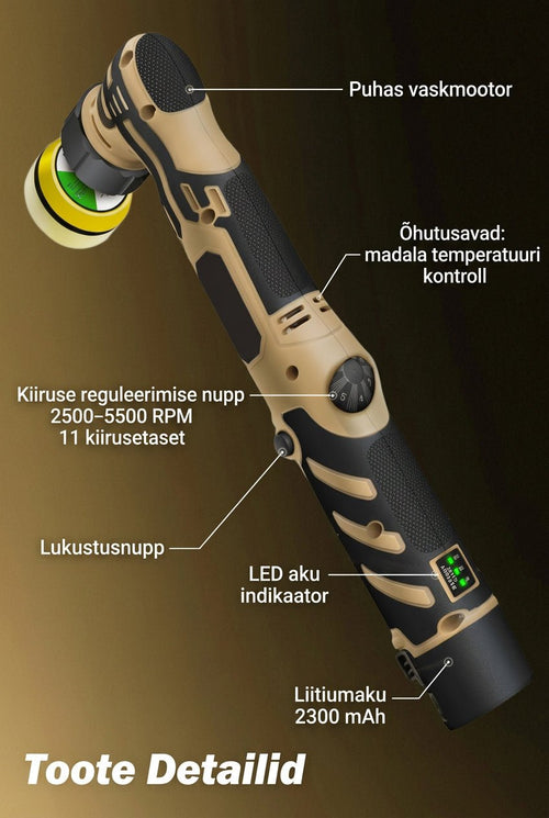Akudega minipoleerimismasin