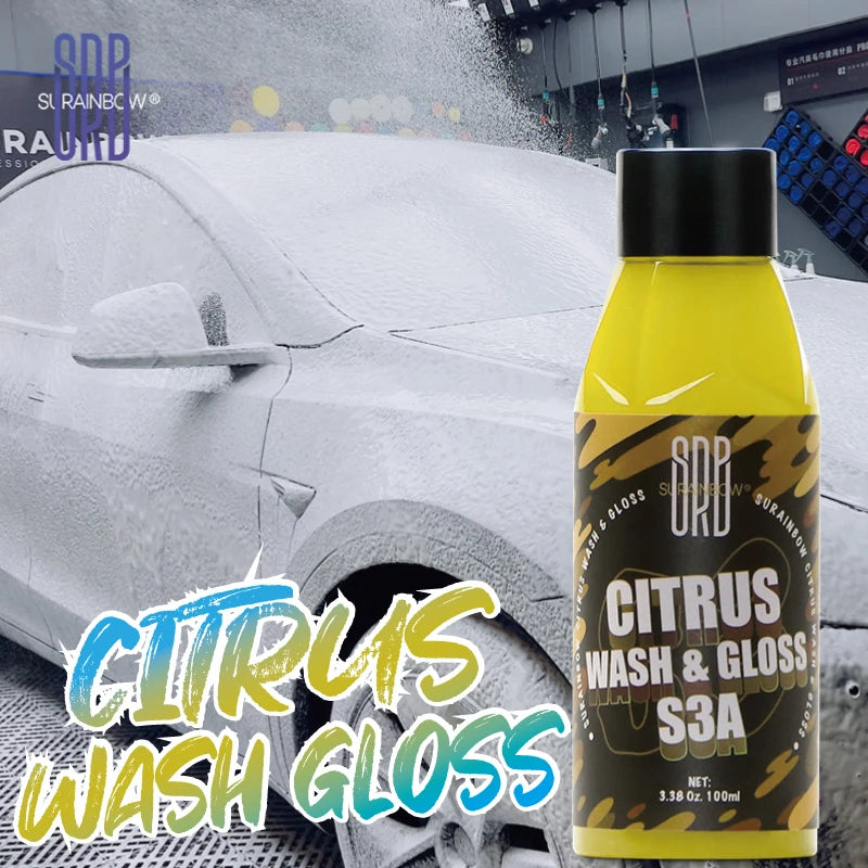 SURAINBOW Citrus Wash & Gloss autopesušampoon