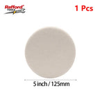 Rafford 75-180mm Wool Felt Polishing Pad for M10M14 Drill Angle Grinder Glass Stainless Steel Metal Scratch Repair Buffing Wheel