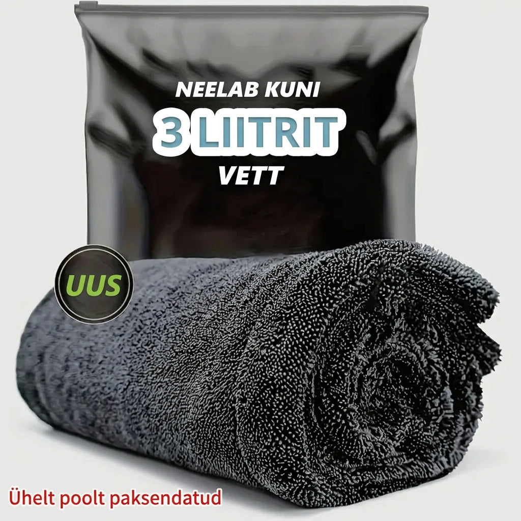 Mikrokiust auto kuivatusrätik