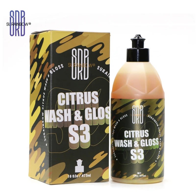 SURAINBOW Citrus Wash & Gloss autopesušampoon